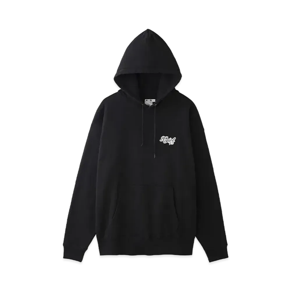 X-Girl Face And Stars Sweat Hoodie "Black"