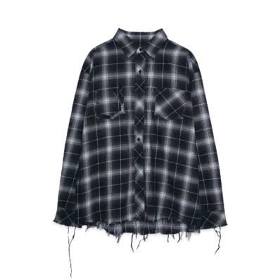 Rafu Antiqued shirt "BLACK"