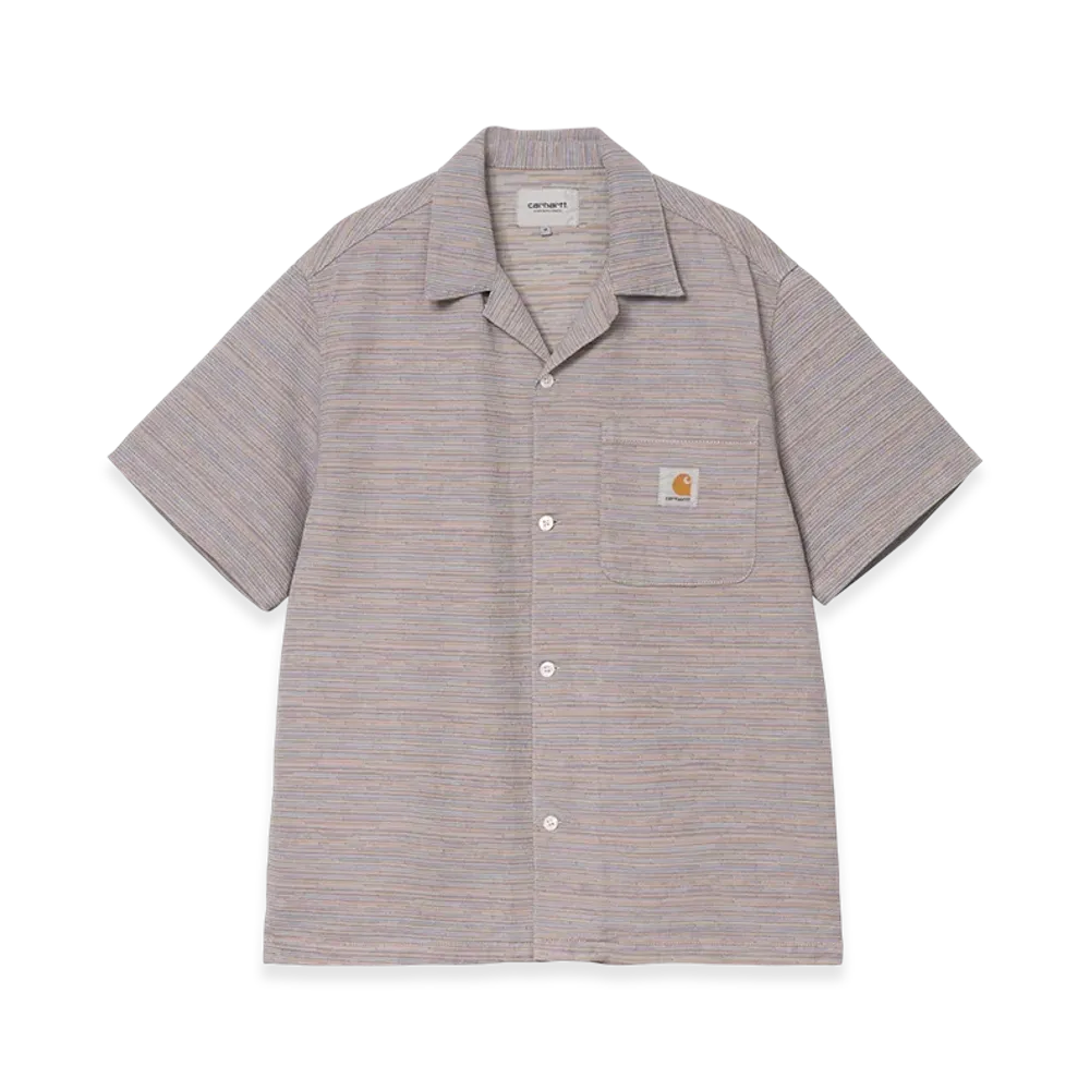 Carhartt WIP S/S Gellar Shirt Gellar Stripe "Multi (rinsed)"