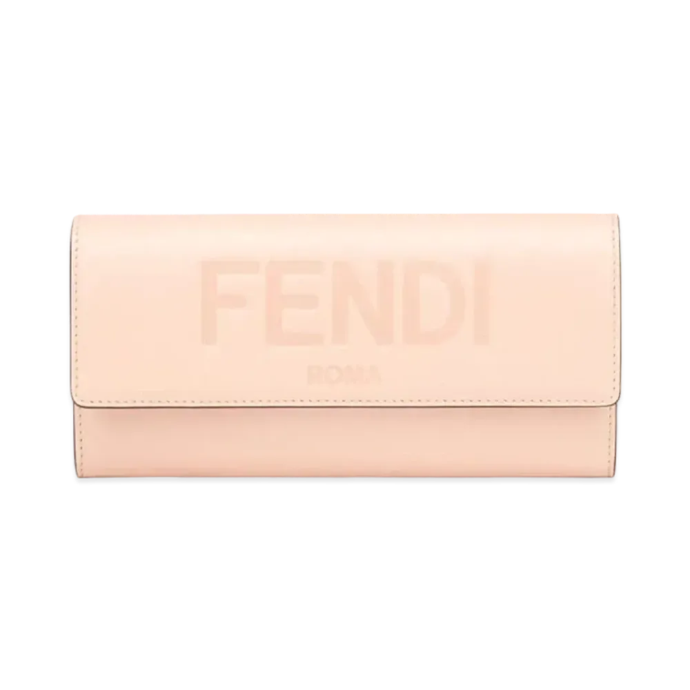FENDI Continental Wallet Leather "Pink"