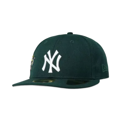Kith x New Era x New York Yankees Floral Low Profile Fitted "Stadium"