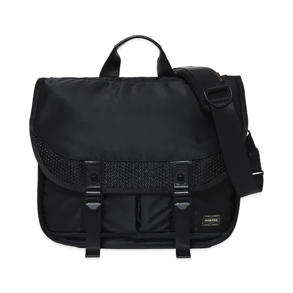 PORTER Bounce Messenger Bag "Black"