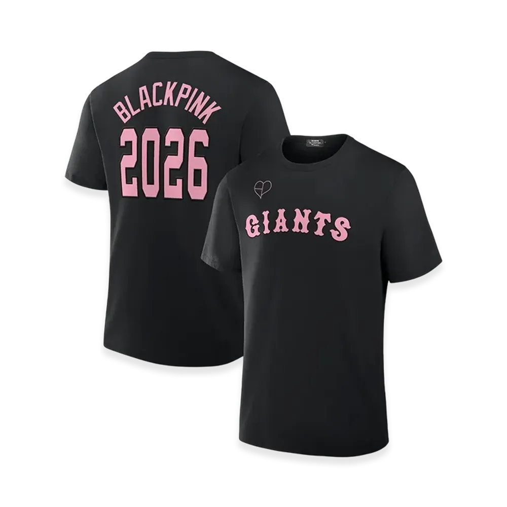 BLACKPINK x Yomiuri Giants T-Shirt "Black"