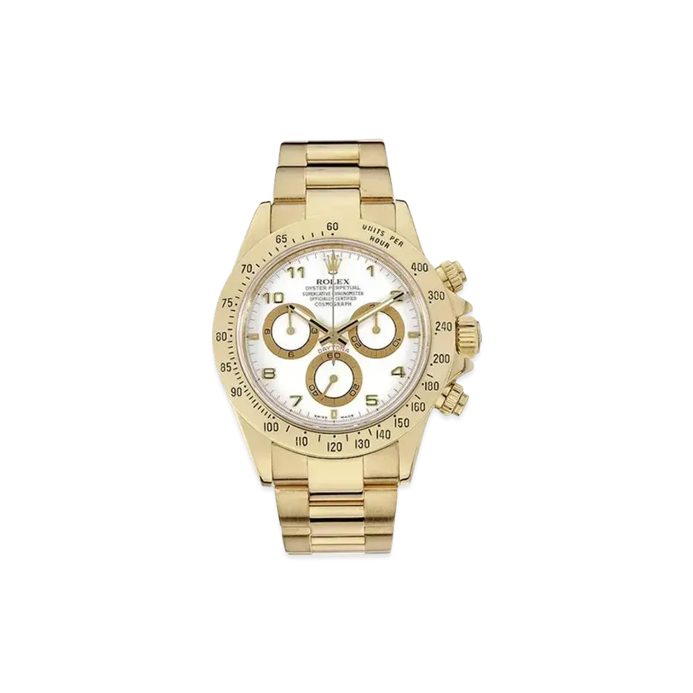 ROLEX Cosmograph Daytona "White/Yellow Gold"