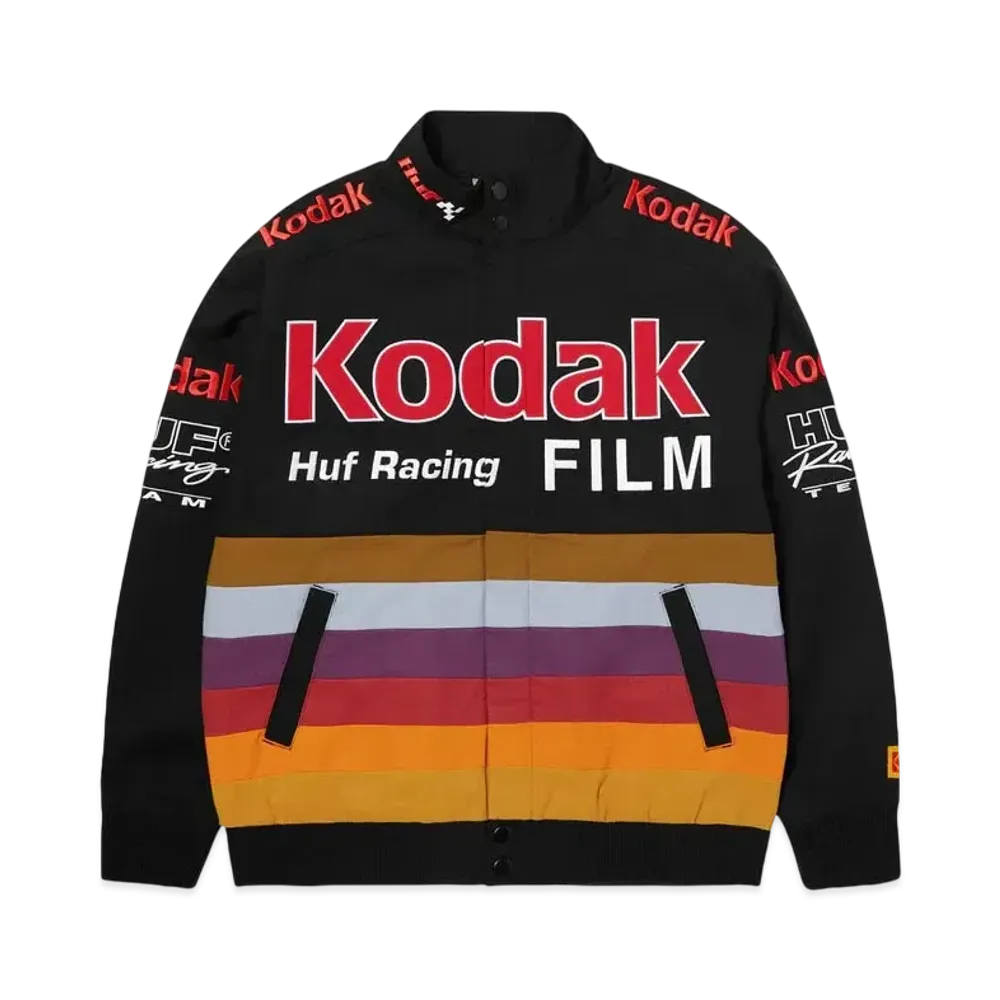 HUF x KODAK Pole Position Racing Jacket "Black"