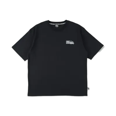 FIRST DOWN S/S PRINT TEE "Black"