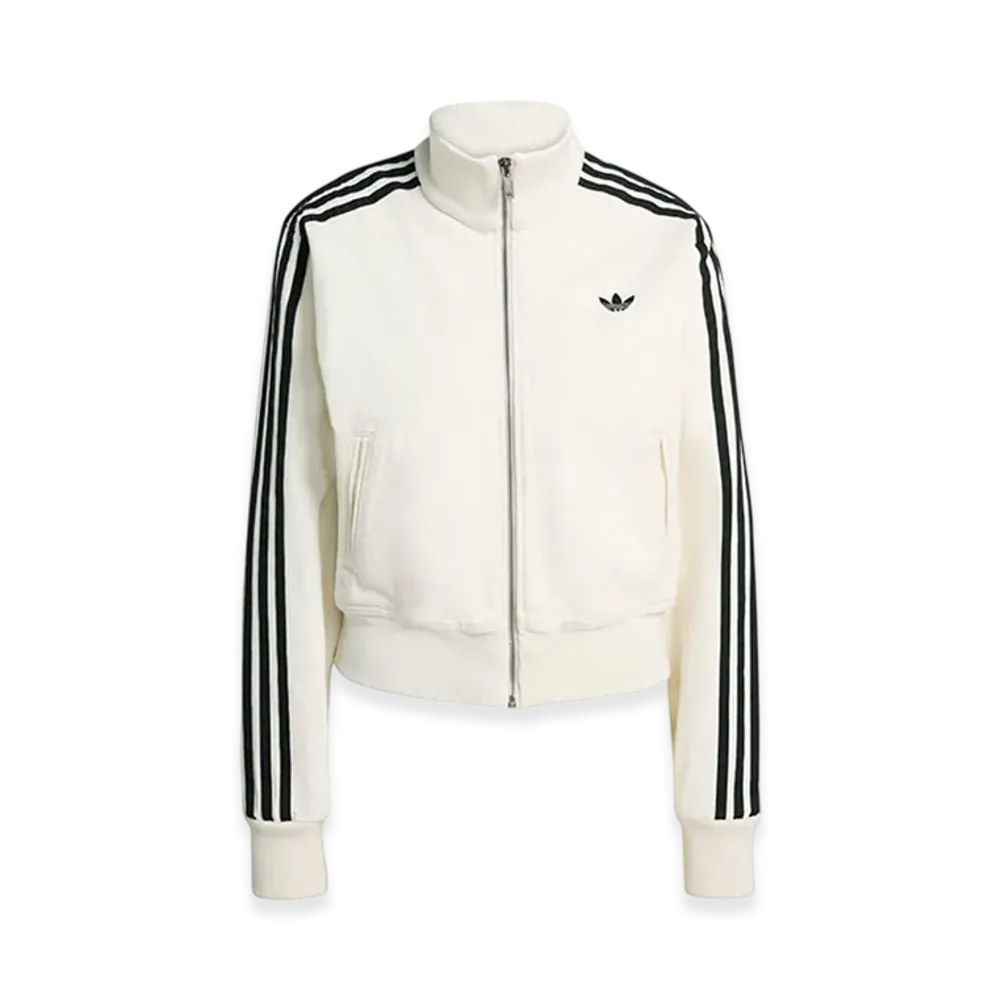 adidas Women's Firebird Track Top Denim "Offwhite"