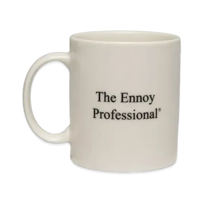 ENNOY Logo Mug Cup "White"