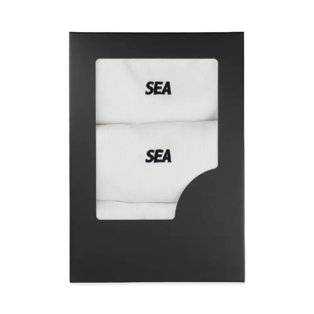 WIND AND SEA 3P Essentials Tank Top "White"