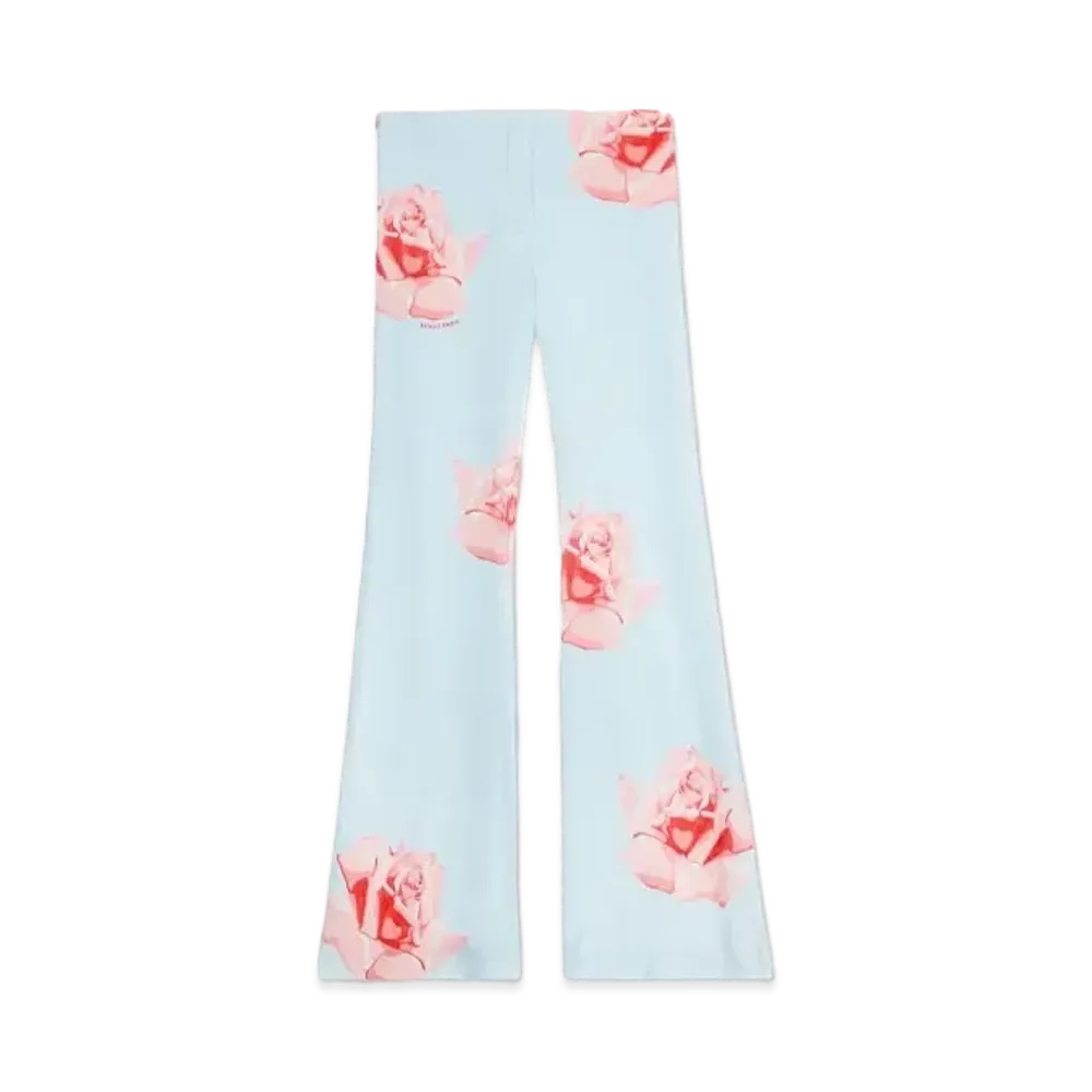KENZO 'ROSE' Pleats Pants "Light Blue"