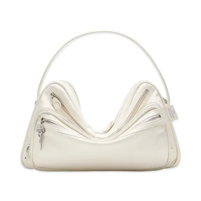 Acne Studios Camero Shoulder Bag "White"