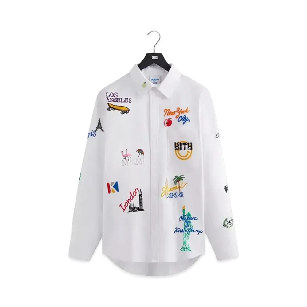 Kith x Otakara NYC Apollo Oxford Button Down Shirt "White"