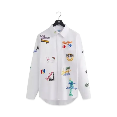 Kith x Otakara NYC Apollo Oxford Button Down Shirt "White"