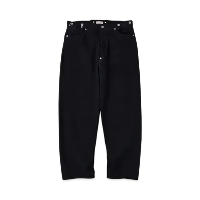 NICENESS D.Ament Overdyed Denim Carpenter Pants "Black Indigo"