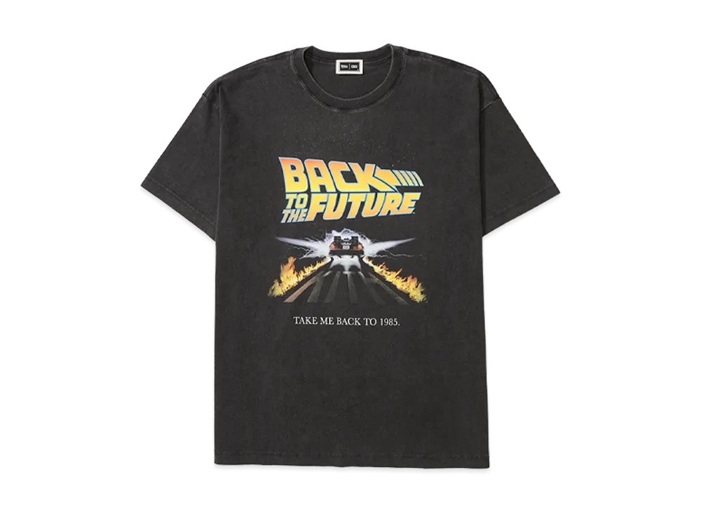 Kith x Back to the Future Back to 1985 Vintage Tee "Black"