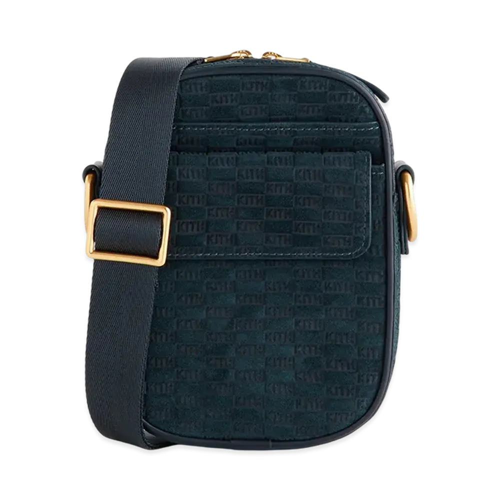 Kith Monogram Suede Passenger K15 Bag "Stadium"