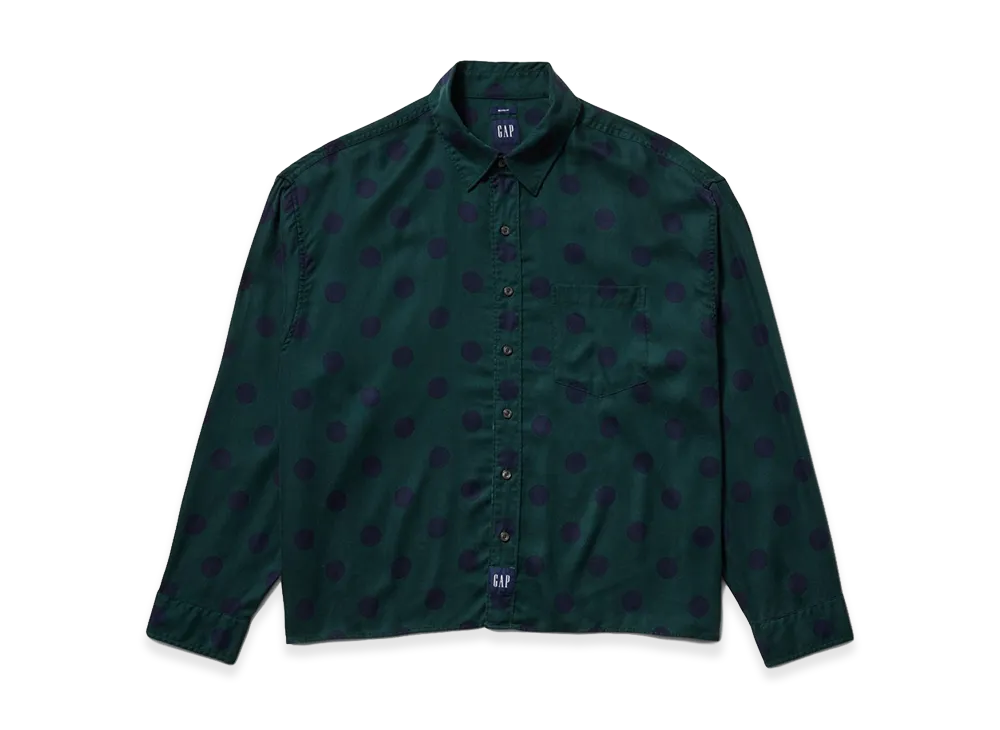 Gap x Awake NY Twill Dot Big Shirt "Green"