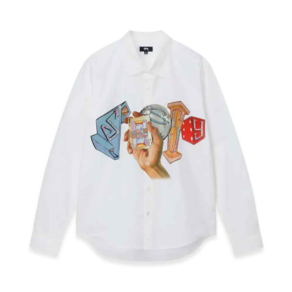 Stussy Goldie Shirt "White"