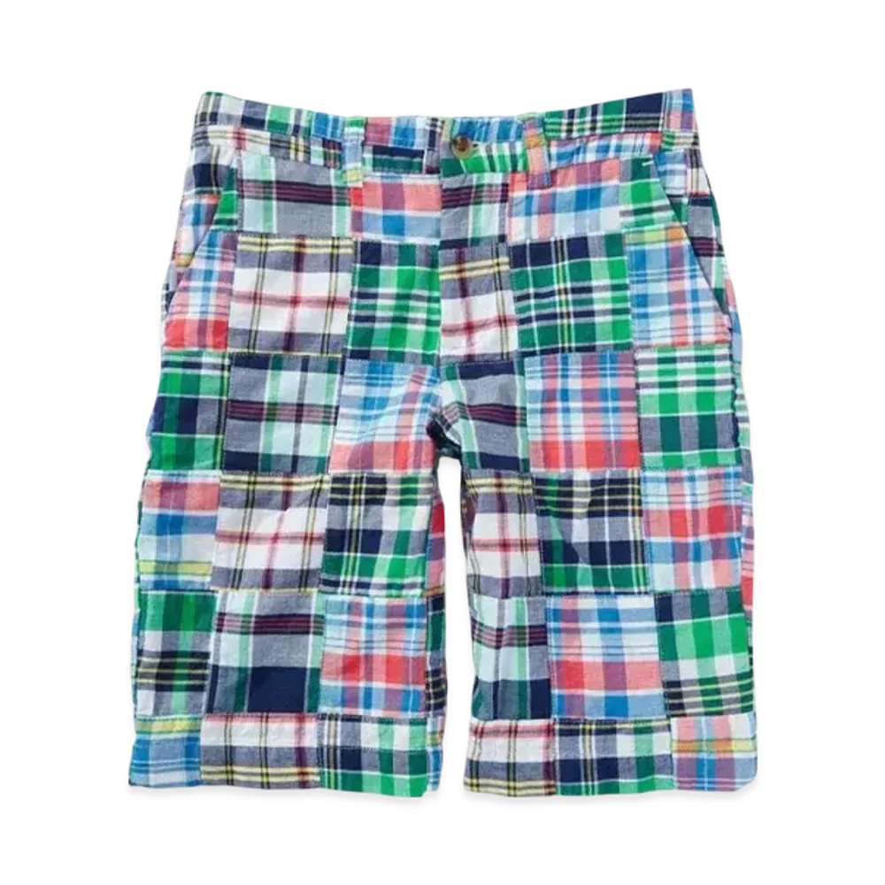 Polo Ralph Lauren Kids Cotton Patchwork Short "Green"