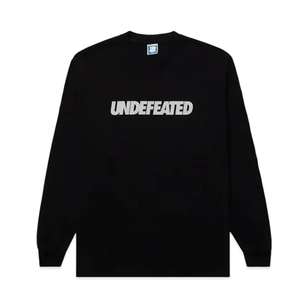 UNDEFEATED Logo L/S Tee "Black"