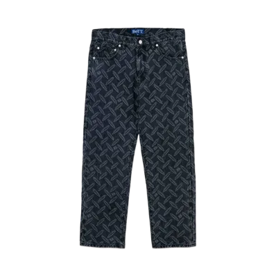 BoTT Plate Denim Pant "Whased Black"