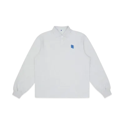 ADERERROR Tag LS Polo T-Shirt 04 "Grey"