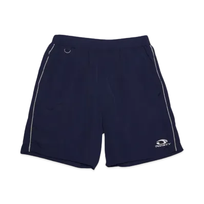 9090 Tech Zip Nylon Half Pants "NAVY"