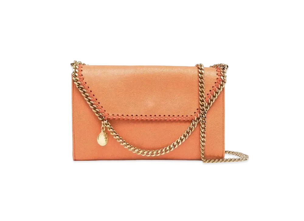 STELLA McCARTNEY Farabela Mini Shoulder Bag "Bright Orange"