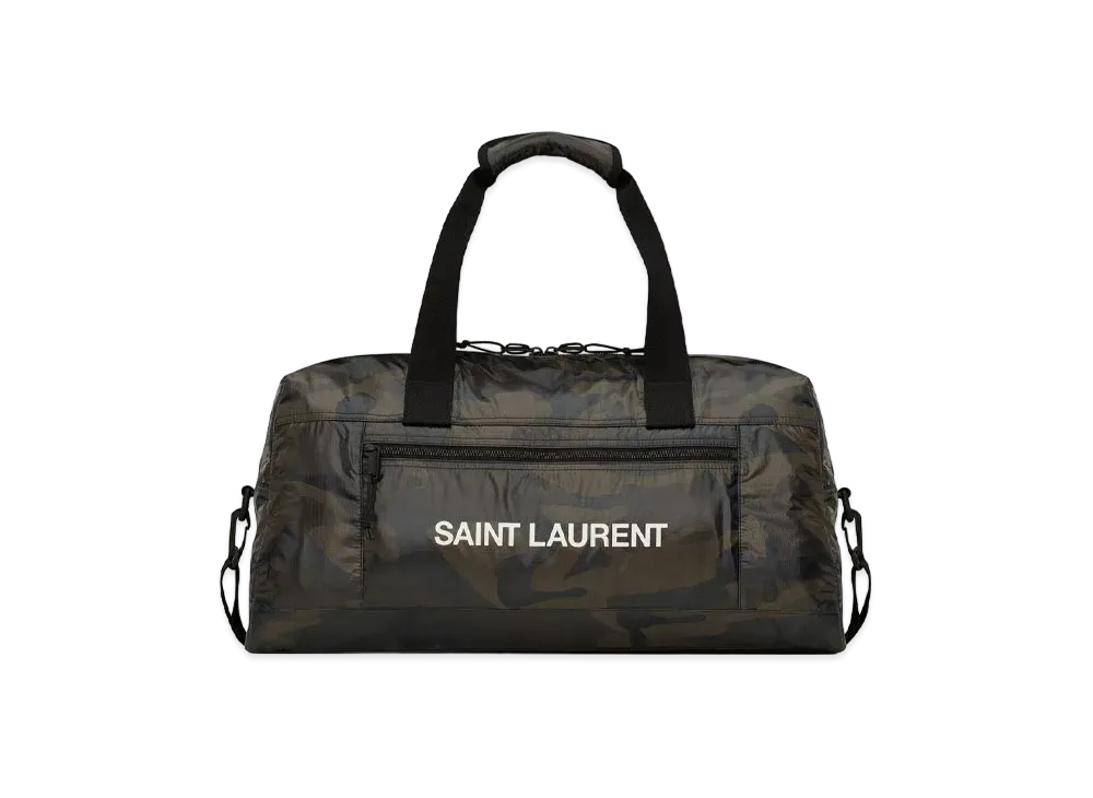 Xl Nuxx Duffle In Camo-Print Nylon "Camouflage Kaki"