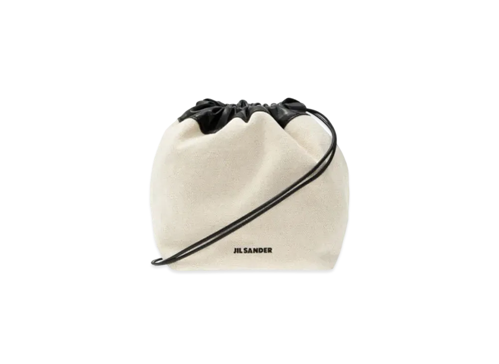 Jil Sander Drawstring Crossbody Small "Natural"