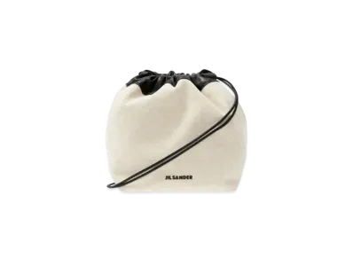 Jil Sander Drawstring Crossbody Small "Natural"