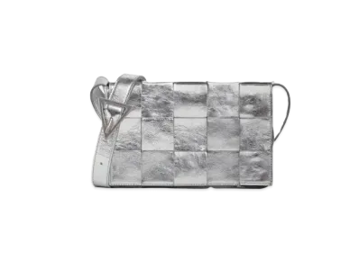 Bottega Veneta Crossbody Bag "Silver"