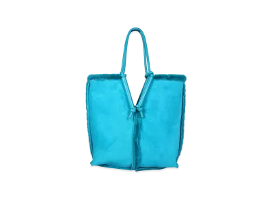 Bottega Veneta Women's Bolster Tote Bag "Blue"