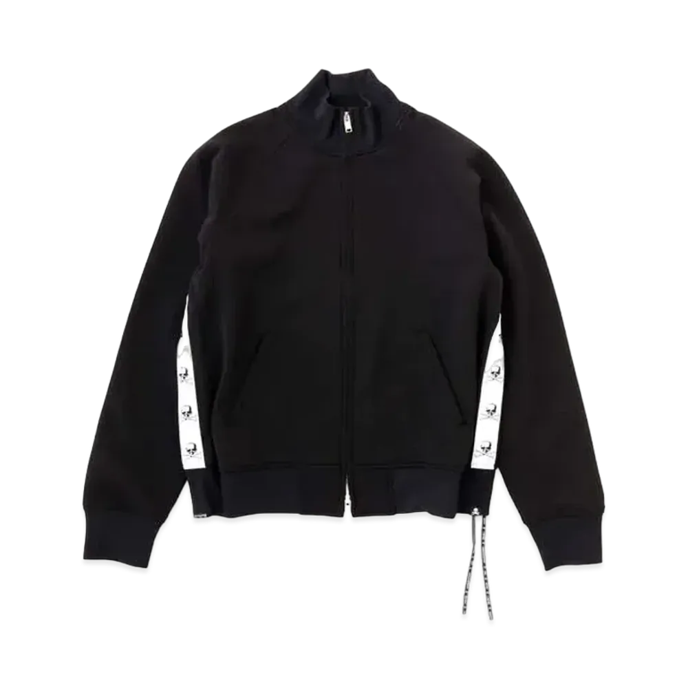 mastermind JAPAN Standcollar Taped Track Jacket "White Tape"