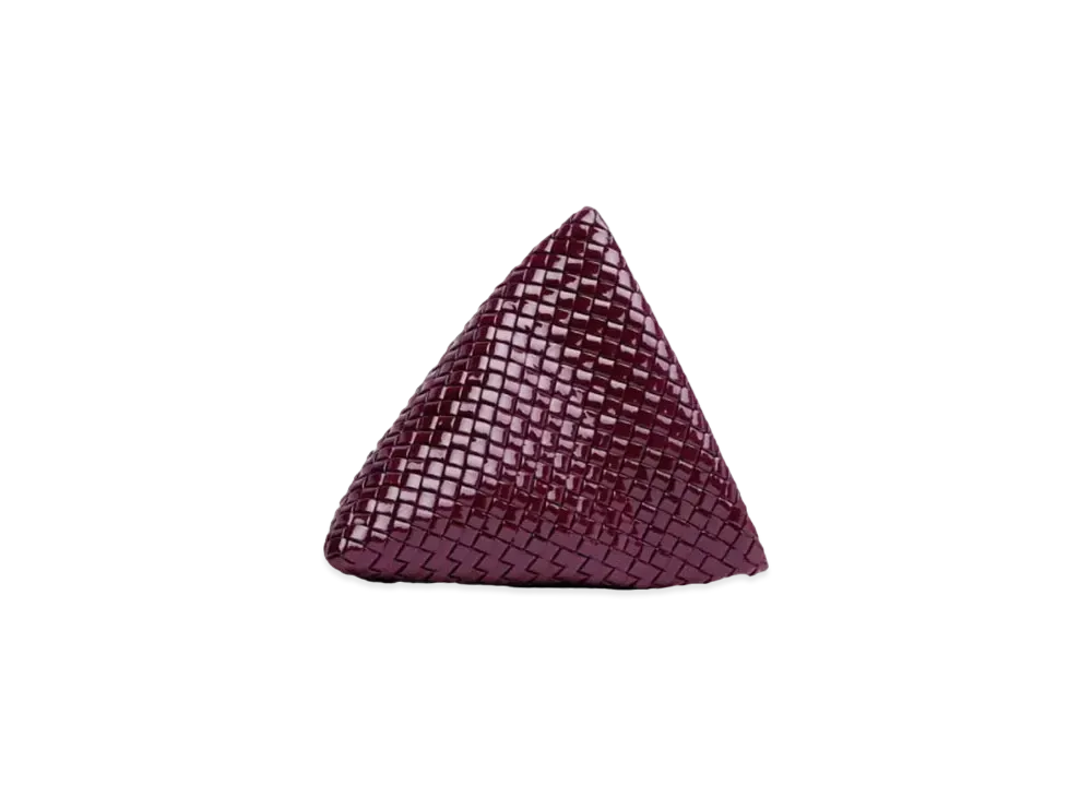 Bottega Veneta Hand Bag Pyramid Clutch "Mystic"