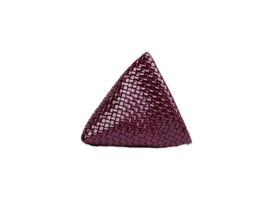 Bottega Veneta Hand Bag Pyramid Clutch "Mystic"