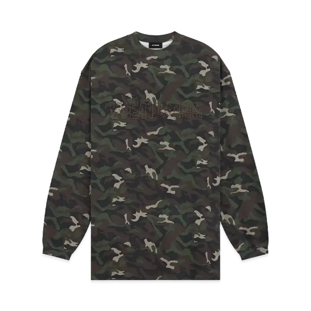 WE11DONE Camo T-shirt "Khaki"