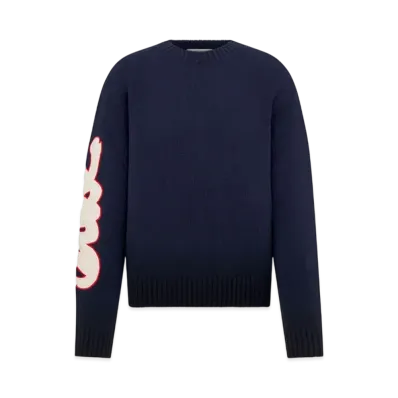 Dior x KAWS Sweater Wool Knit "Blue"