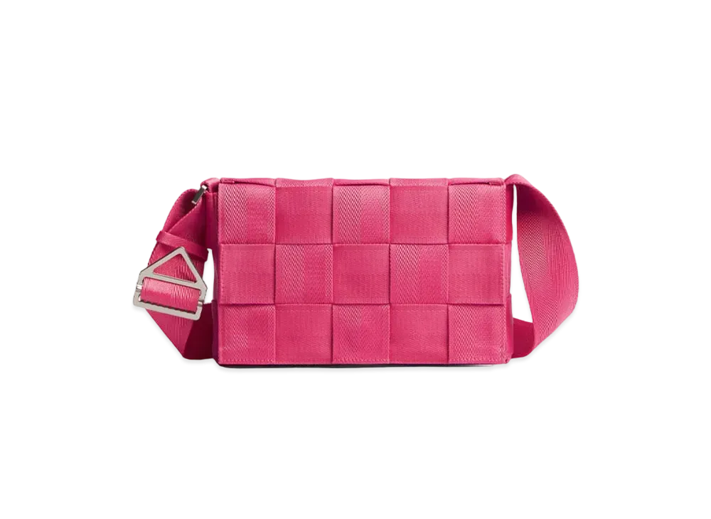 Bottega Veneta Webbing Crossbody Bag "Bubblegum Washed"
