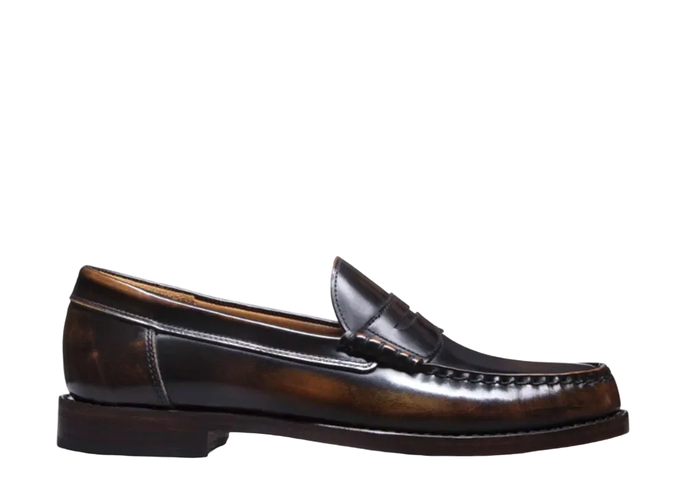 Allen Edmonds Newman Penny Loafer "Antique Burgundy Leather" 6806 D