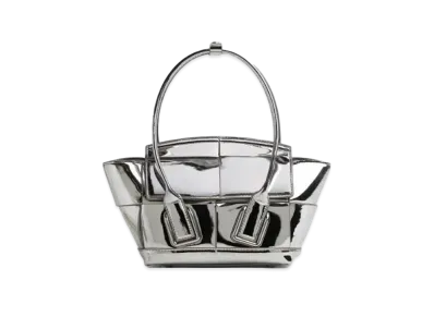 Bottega Veneta Arco Hand Bag "Silver"