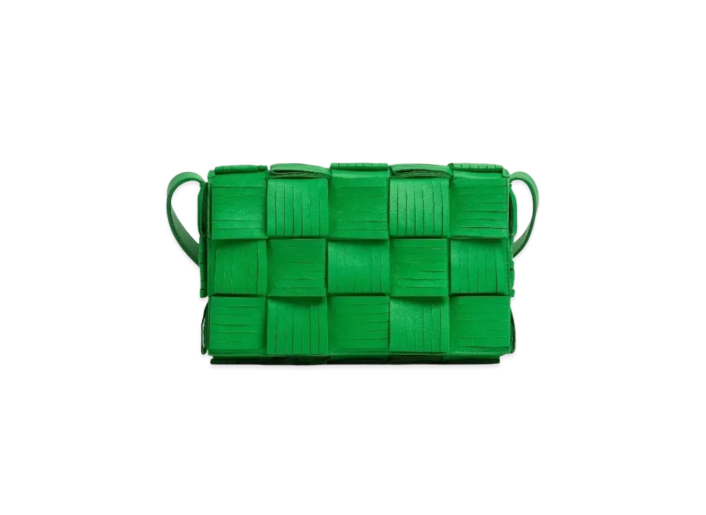 Bottega Veneta Cassette Crossbody Bag "Parakeet"