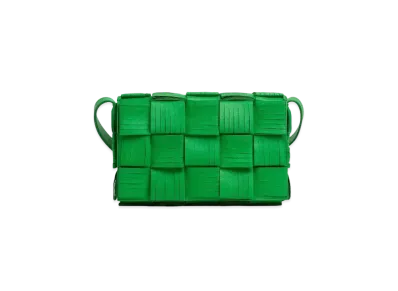 Bottega Veneta Cassette Crossbody Bag "Parakeet"