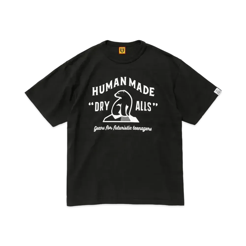 HUMAN MADE POLAR BEAR T-SHIRT "Black"