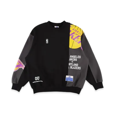 WIND AND SEA x NBA Panel Sweatshirts "Lakers Blazers"