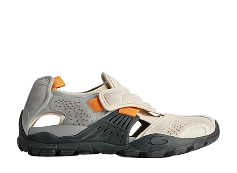Balenciaga Hike Sandal Sneakers "Grey/Beige/Tangerine/Black"