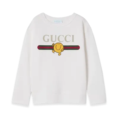 GUCCI Kids Sweaters "White"