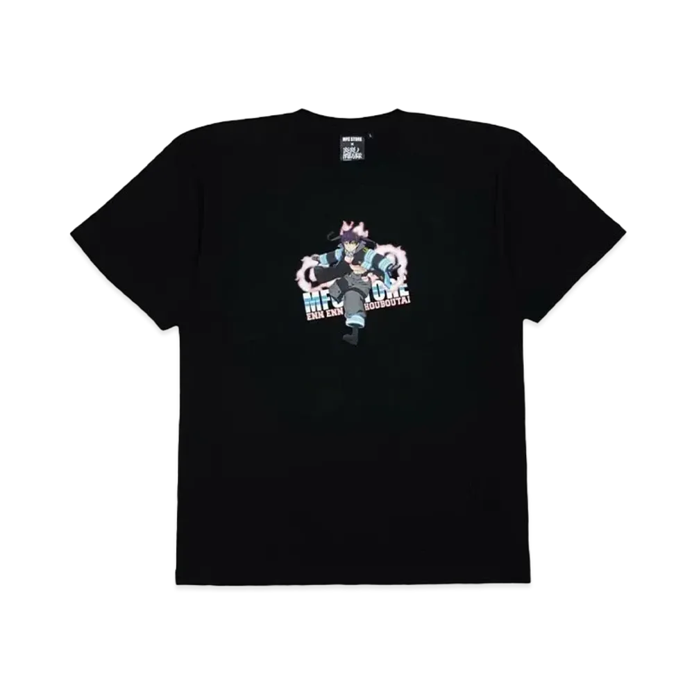 MFC STORE x 炎炎ノ消防隊 Tamaki Kotatsu Tee "Black"