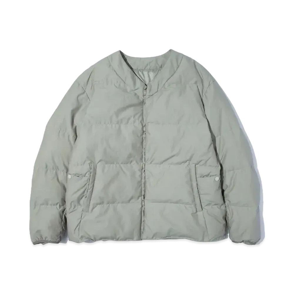 F/CE. Reversible Recycle Down Cardigan "Sage Green"