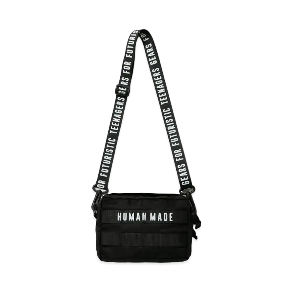 HUMAN MADE MILITARY POUCH #2 "Black"